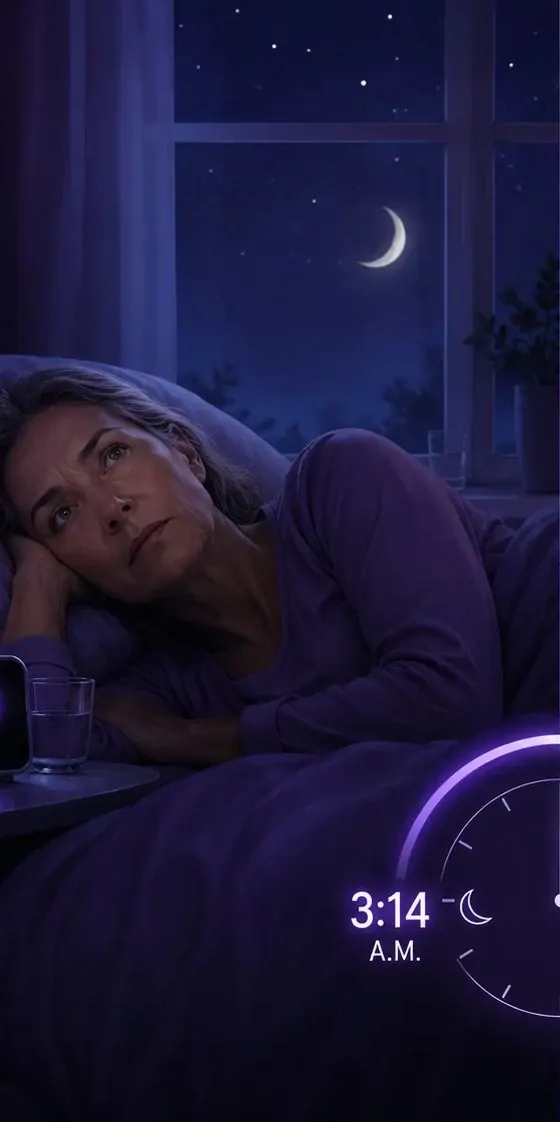 Awake at 3:14 a.m.